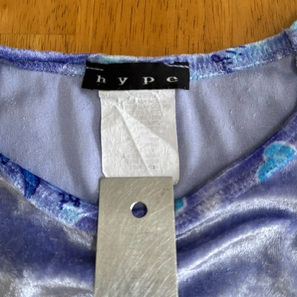 ✋Starry Night Pajama Size 8 Crushed Velvet Feel